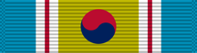 Republic of Korea Korean War Service Medal ribbon